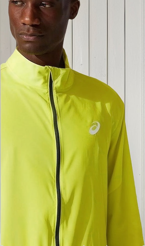 Chamarra Rompevientos Asics Para Hombre Para Entrenamiento