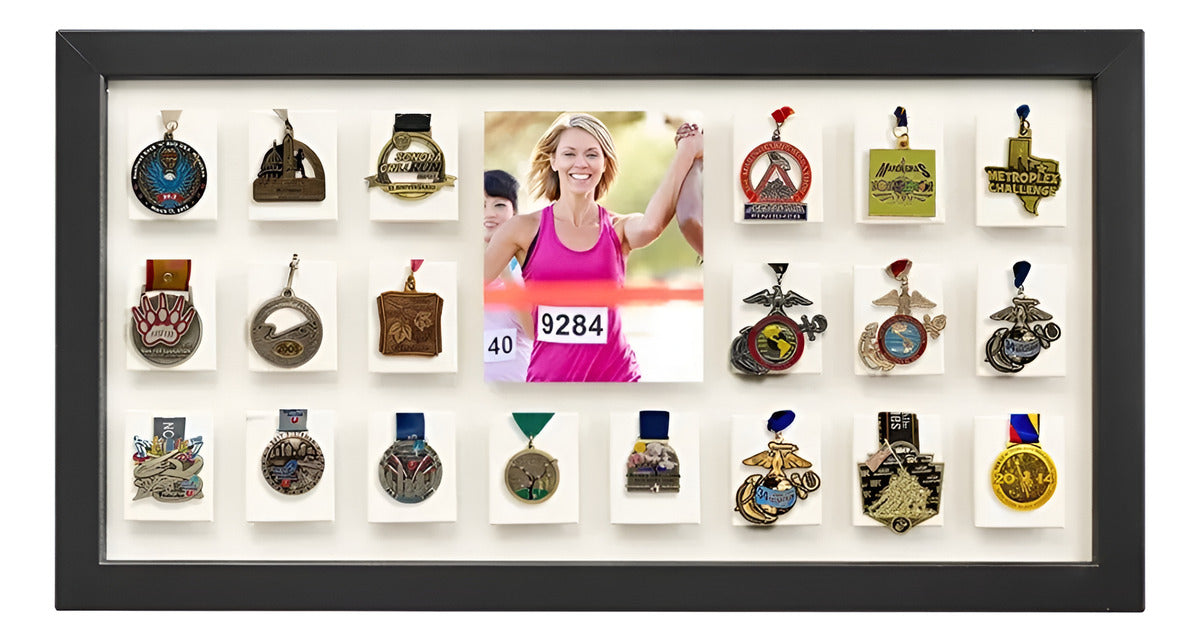 Cuadro Medallero Porta Medallas Para 20 O 24 Medallas