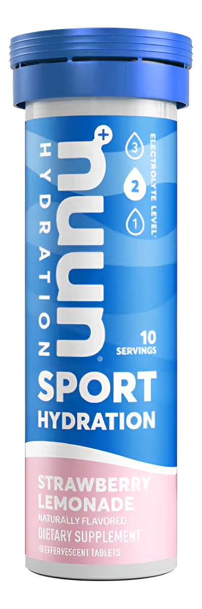 Nuun Sport Tabletas De Hidratación Sabor Limonada De Fresa