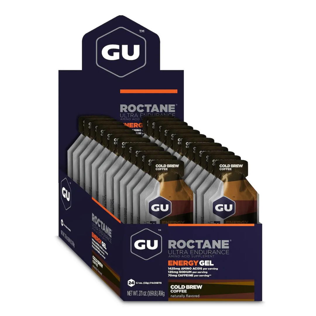Gel Gu Roctane Energy Sabor Cold Brew Coffee 24 Sobres