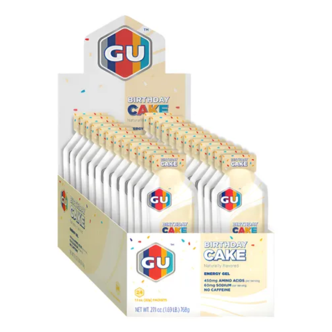 Gel Gu Energy Sabor Birthday Cake 24 Sobres
