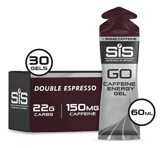 Gel Sis Energy Con 150 Mg De Cafeína Sabor Espresso 6 Pack