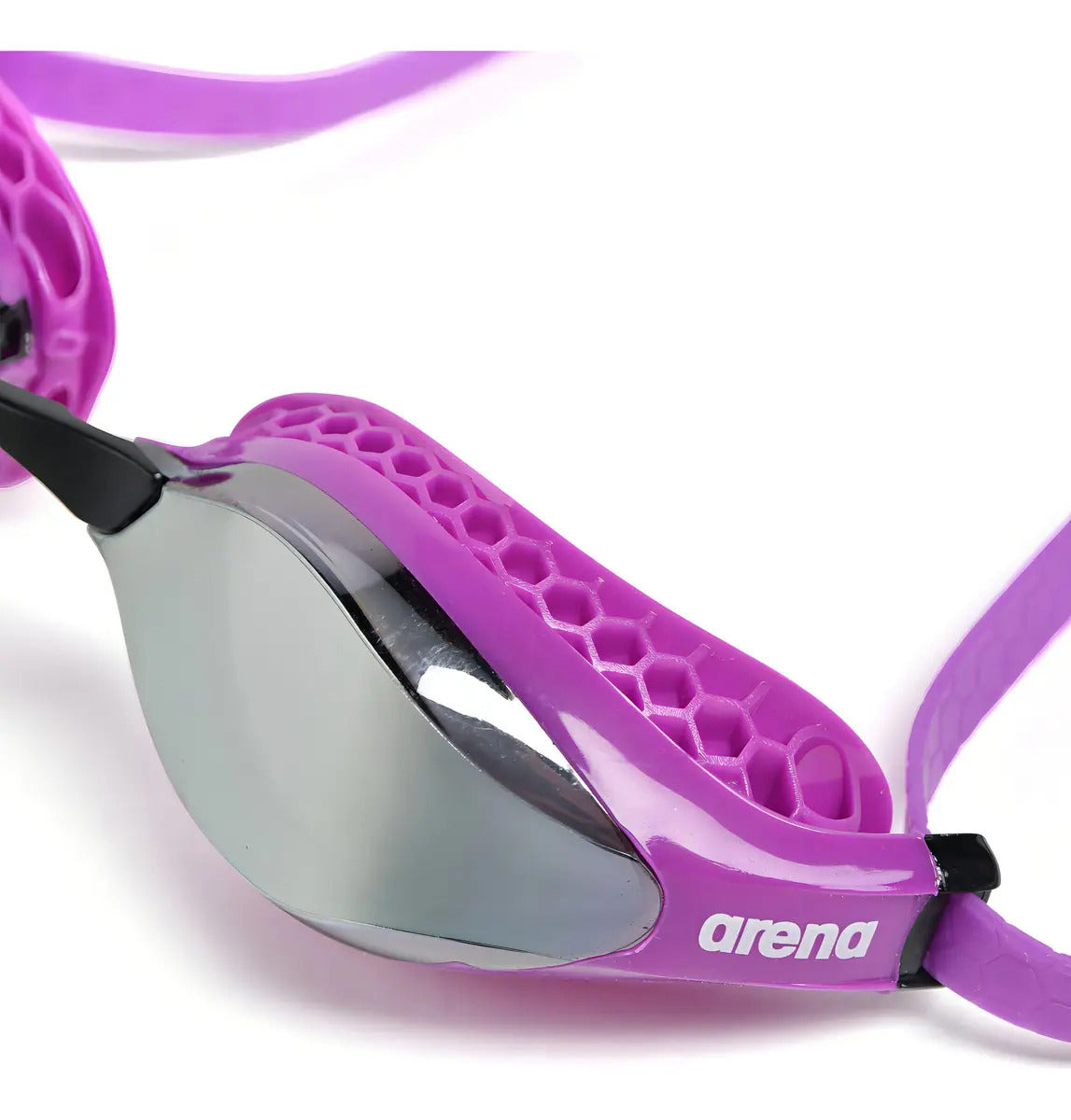 Goggles De Competencia Arena Airspeed Mirror Color Morado