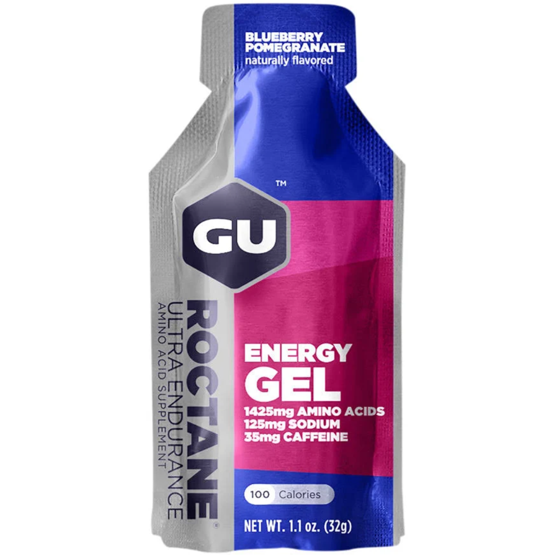 Caja de Gel Gu Roctane Energy Sabor Blueberry Pomegranate 24 Sobres