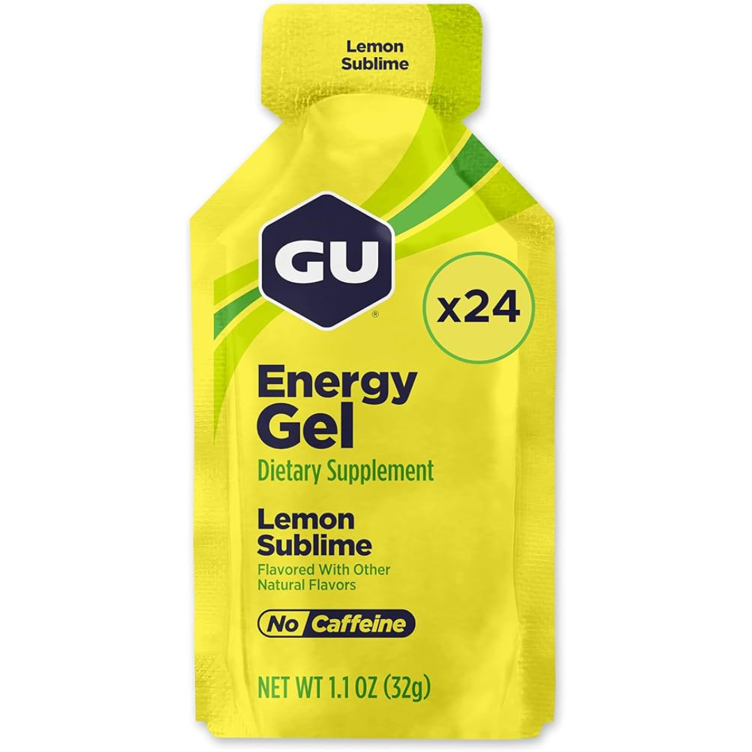 Gel Energético Gu 24 Piezas, Sabor Lemon Sublime