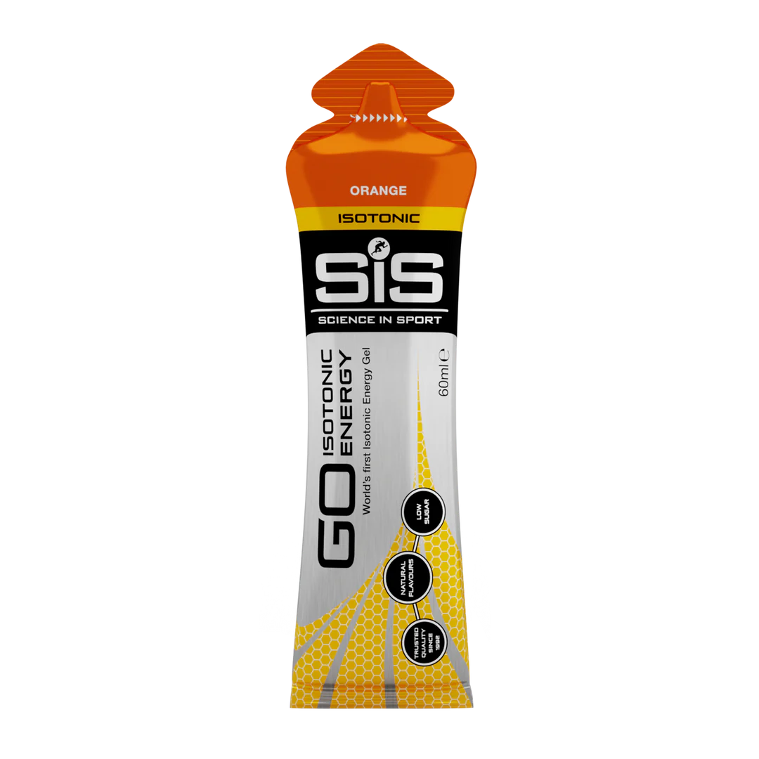 Gel Energético Sis Go Sin Cafeína 6 Pack Sabor Naranja