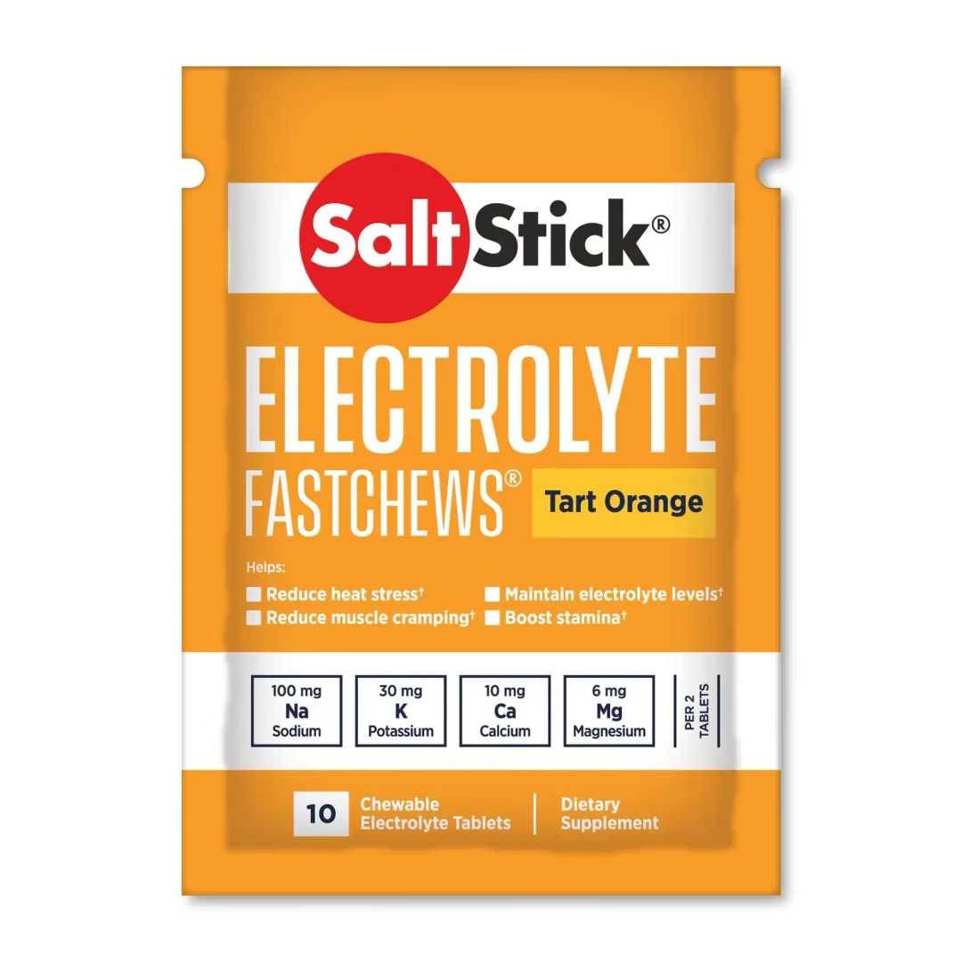 Saltstick 10 Tabletas Masticables Electrolitos De Sabores