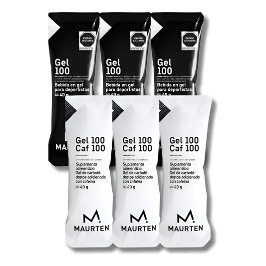 Gel 100 Maurten 6 Pack 3 Con Cafeina 3 Sin Cafeina R. S.