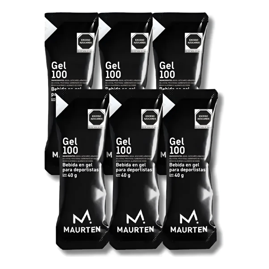 Gel Maurten Gel 100 6 Pack Carbohidratos Sin Sabor R S