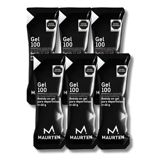 Gel Maurten Gel 100 6 Pack Carbohidratos Sin Sabor R S