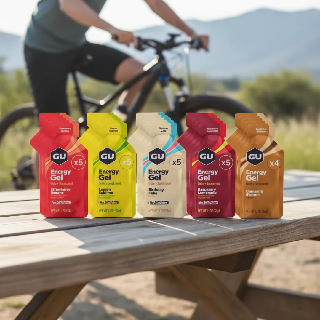 Gel Gu Sabores Surtidos Sin Cafeína 24 Piezas
