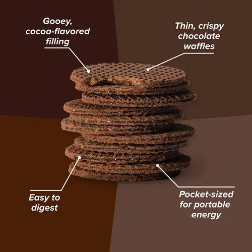 Waffles Honey Stinger Energético Deportivo Sabor Chocolate
