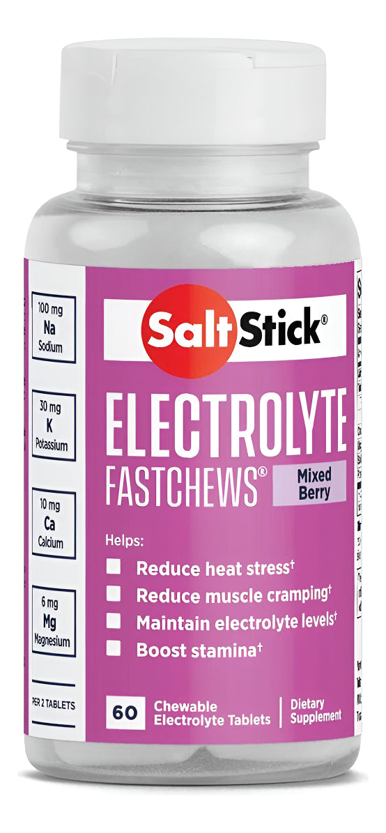 Pastillas De Electrolitos SaltStick Sabor Mix De Berrys