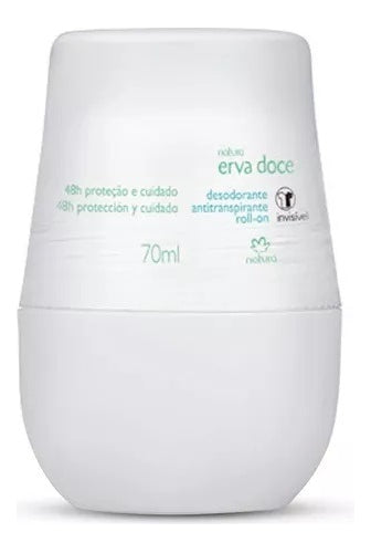Desodorante Antitranspirant Roll On Natura Erva Doce Tododia