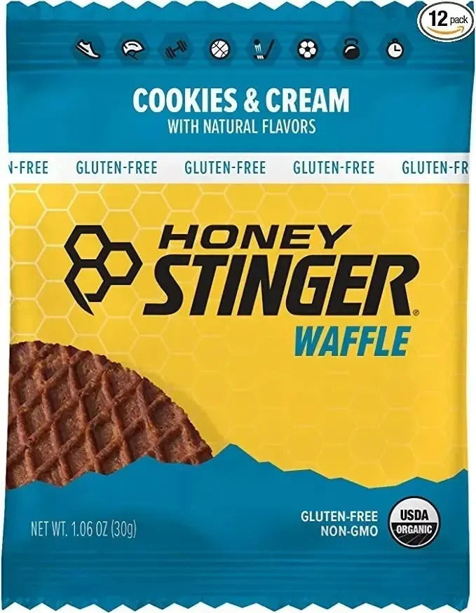 Waffles Honey Stinger Energético Sabor Cookies & Cream