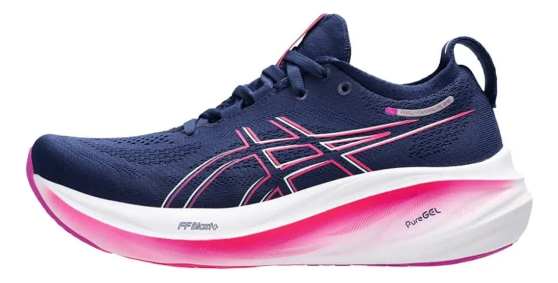 Tenis Asics Gel Nimbus Mujer Neutral Supinador Para Maraton