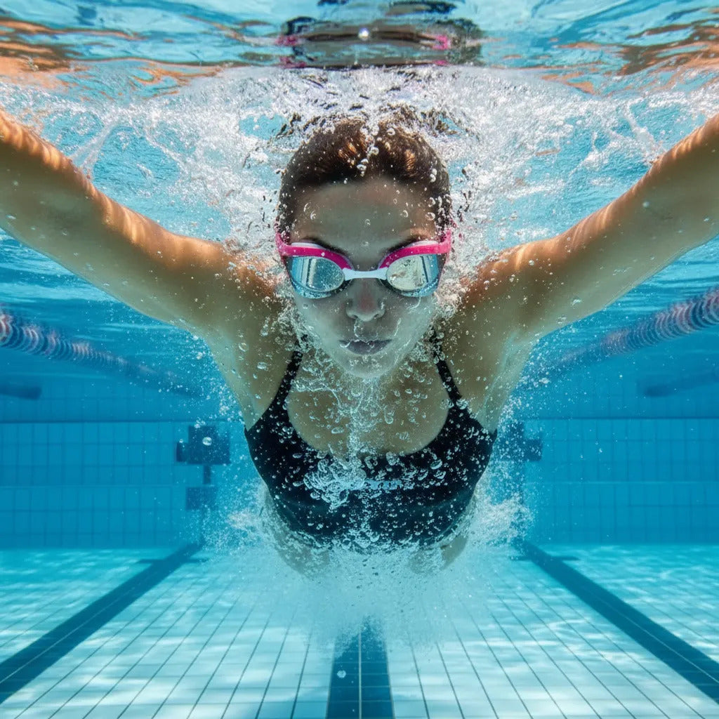 Goggles De Competencia Arena Cobra Con Antiempañante Unisex