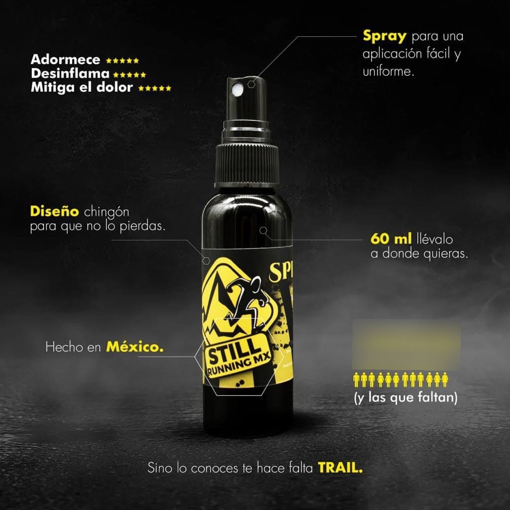 Spray Still Running Para Torceduras Y Calambres Post Entreno