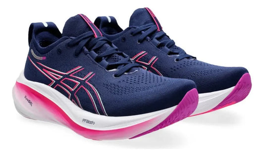 Tenis Asics Gel Nimbus Mujer Neutral Supinador Para Maraton