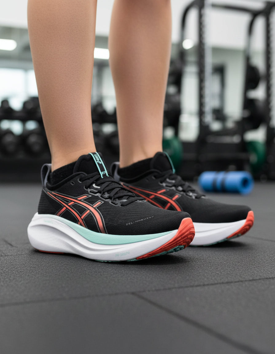 Tenis Asics Gel Nimbus Hombre Supinador Neutral Para Maraton