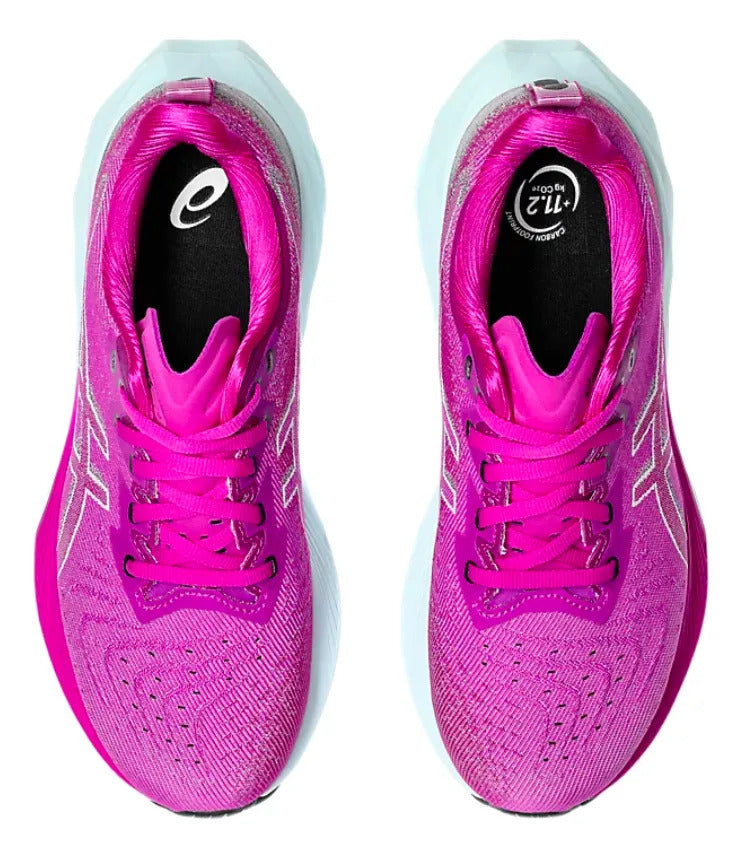 Tenis Asics Novablast De Mujer Para Maraton Y Entrenamiento