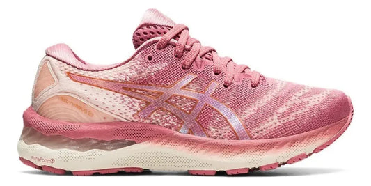 Tenis De Mujer Asics Nimbus Supinador Neutral Entrenamiento