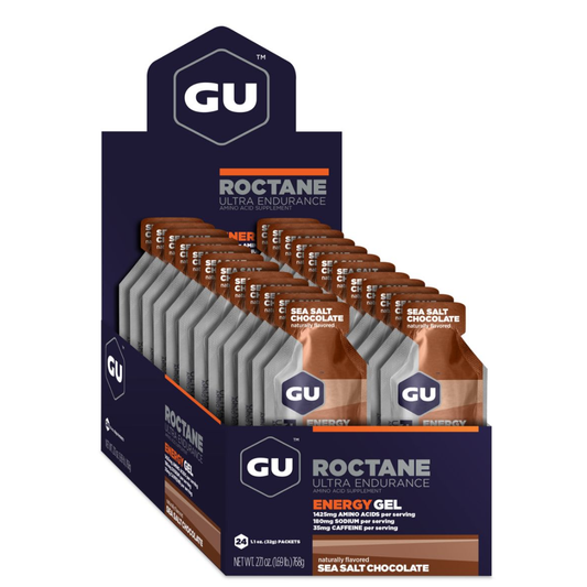 Gel Gu Roctane  Energy Sabor Sea Salt Chocolate 24 Sobres