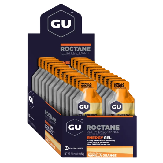 Gel Gu Roctane  Energy Sabor Vanilla Orange 24 Sobres