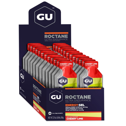 Gel Gu Roctane  Energy Sabor Cherry Lime  24 Sobres