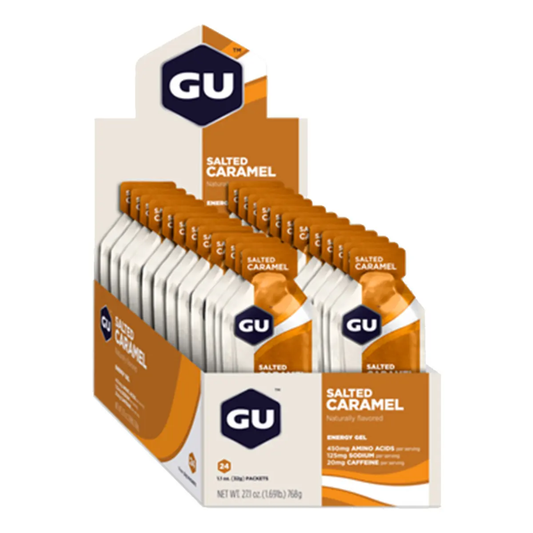 Gel Gu Energy Sabor  Salted Caramel  24 Sobres