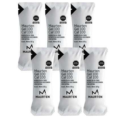 Gel Maurten Gel 100 Cafeina 100mg Pack 6 Carbohidratos R. S.