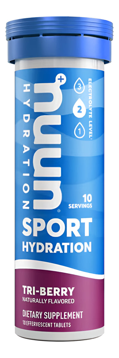 Nuun Sport Tabletas De Hidratación Sabor Tri-berry