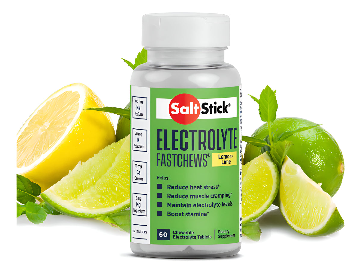 Pastillas De Electrolitos SaltStick Sabor Lima Limón