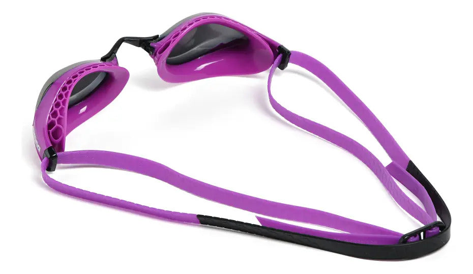 Goggles De Competencia Arena Airspeed Mirror Color Morado