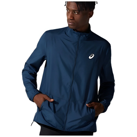 Chamarra Rompevientos Asics Para Hombre Para Entrenamiento