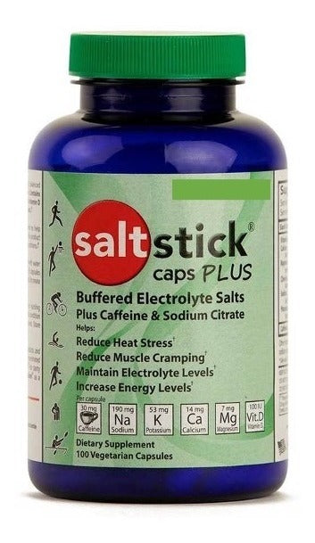 Saltstick Plus 100 Capsulas De Sales Minerales Electrolitos