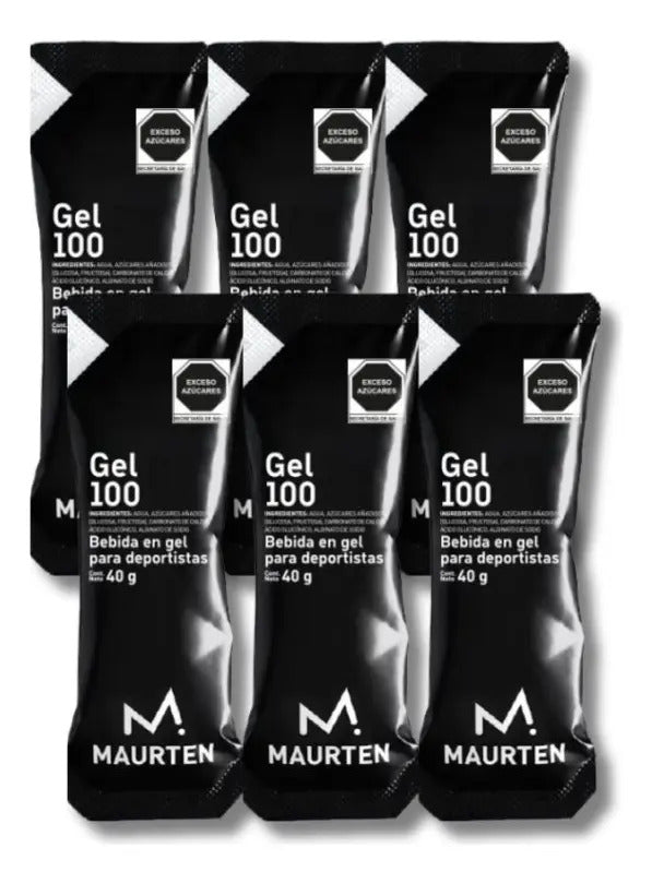 Gel Maurten Gel 100 6 Pack Carbohidratos Sin Sabor R S