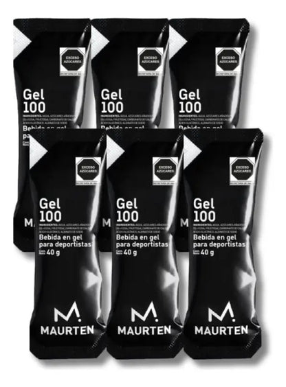 Gel Maurten Gel 100 6 Pack Carbohidratos Sin Sabor R S