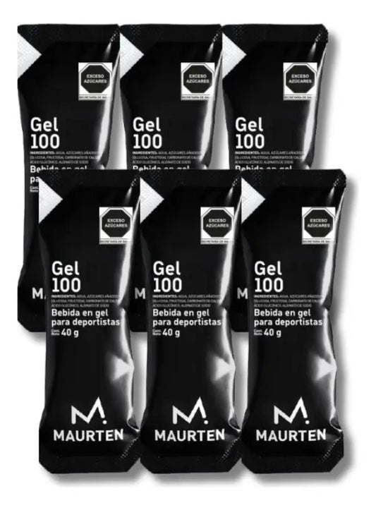 Gel Maurten Gel 100 6 Pack Carbohidratos Sin Sabor R S