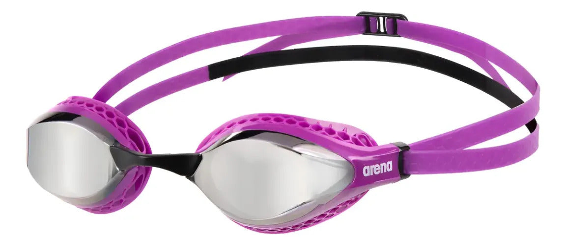 Goggles De Competencia Arena Airspeed Mirror Color Morado
