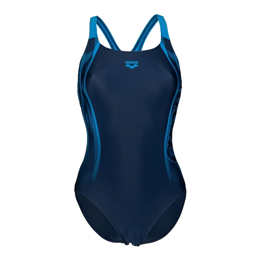 Traje De Baño Arena Natacion Mujer Corte Olympico Anticloro