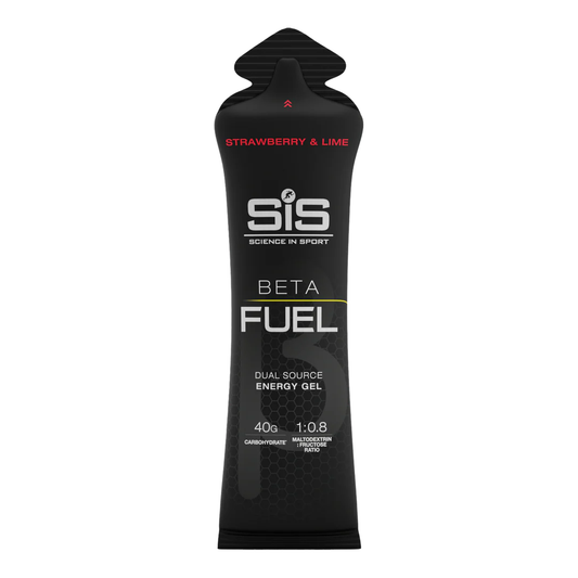 Gel Sis Beta Fuel Sabor Fresa Y Limón 6 Pack