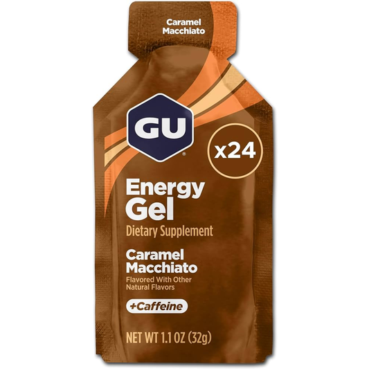 Gel Gu Energy Caja De 24 Sabor Caramelo Macchiato