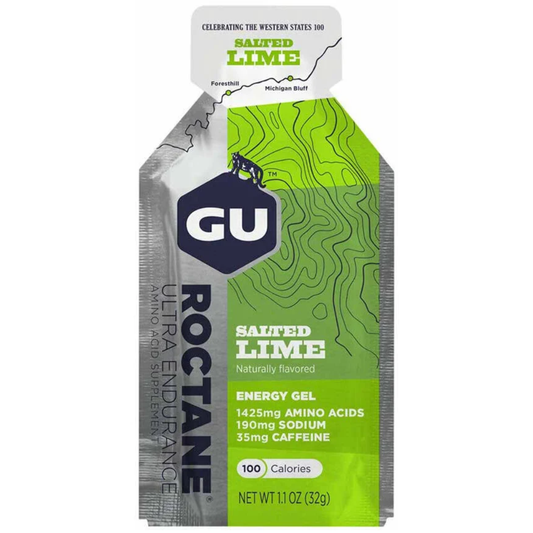 Caja Gu Energy Gel Roctane Sabor Lima Salada 24 Geles