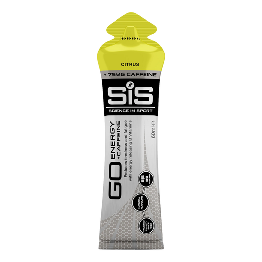 Gel Sis Energy Con 75 Mg De Cafeína Sabor Citrus 6 Pack
