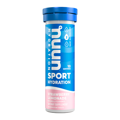 Nuun Sport Tabletas De Hidratación Sabor Limonada De Fresa