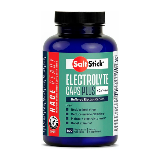 Saltstick Capsulas De Electrolitos Con Cafeina Bote De 100